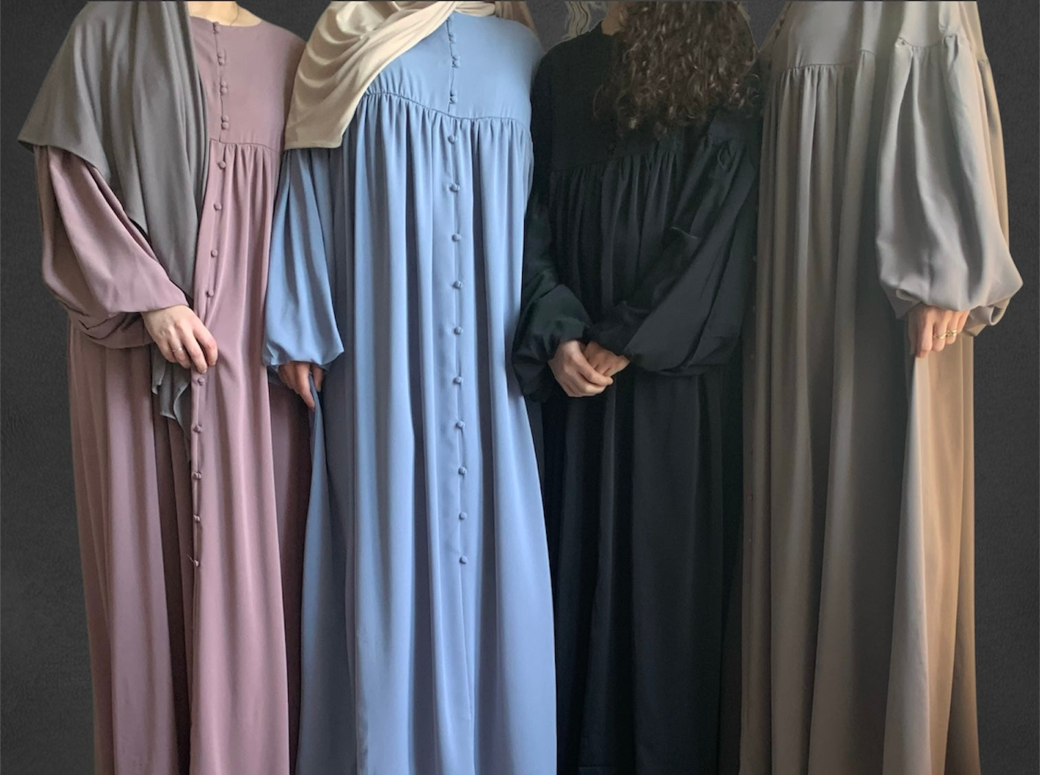 Abaya Magida Noir