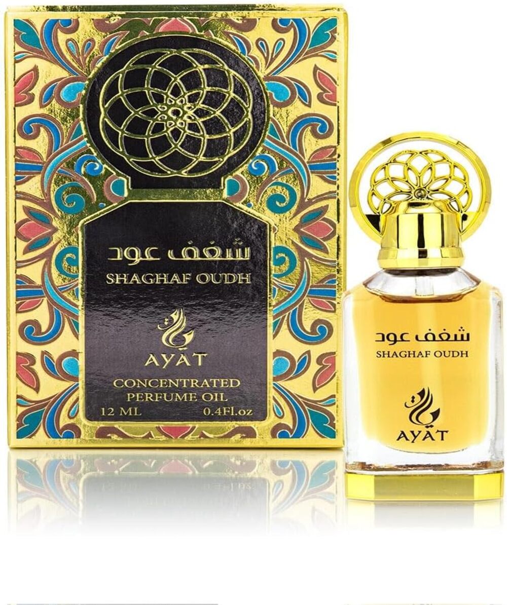 Huile Parfumée Shaghaf Oud – Ayat Perfumes – 12 ml