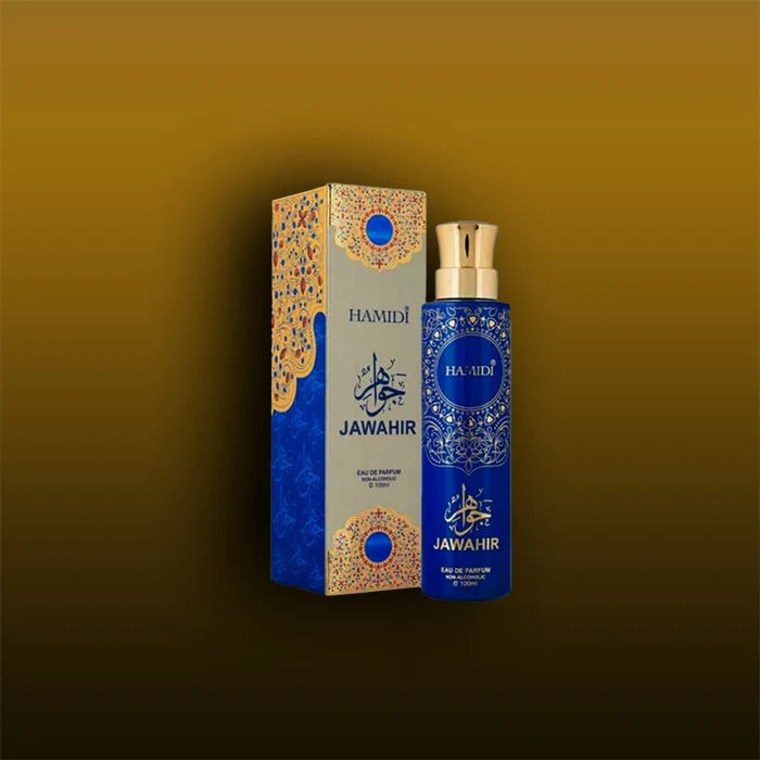 Brume parfumée jawahir Hamidi (Sans alcool) 100ml – Hamidi