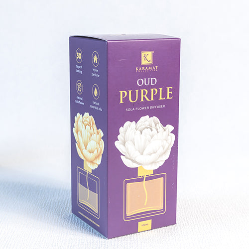 DIFFUSEUR À FLEURS 100ML - OUD PURPLE ( senteur 60 jours )