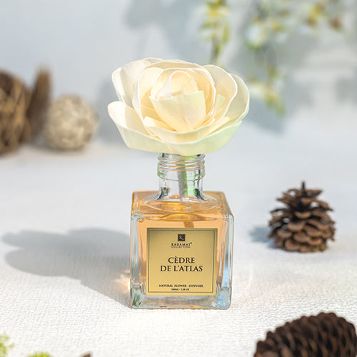 DIFFUSEUR À FLEURS 100ML - CÈDRE DE L'ATLAS ( senteur 60 jours )