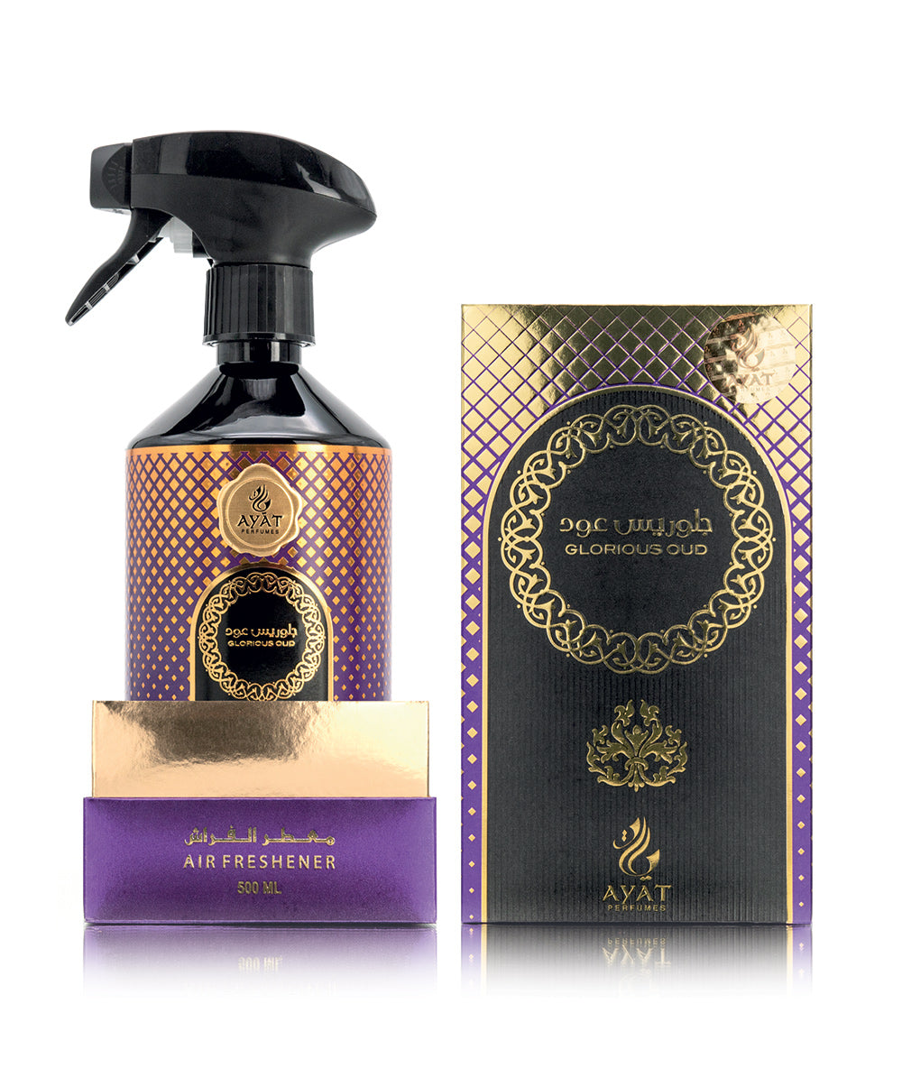 AYAT PERFUMES – Vaporisateur de Parfum d’Intérieur – Glorious Oud – 500ml