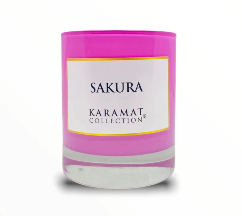 Bougie Parfumée Sakura – Collection Karamat